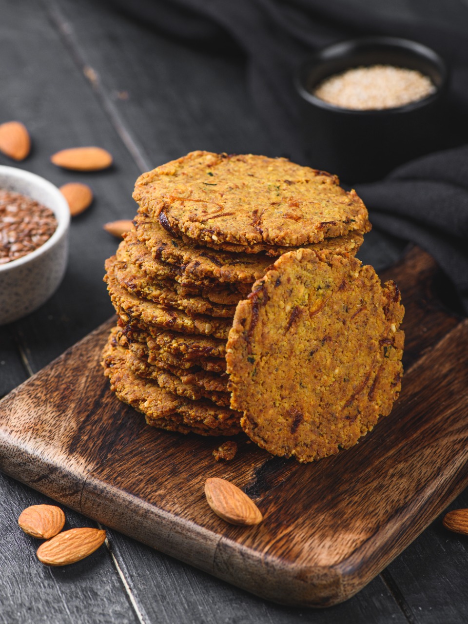 Keto Almond Onion Crispies (20 pcs) - Baked.Darzee by Food Darzee